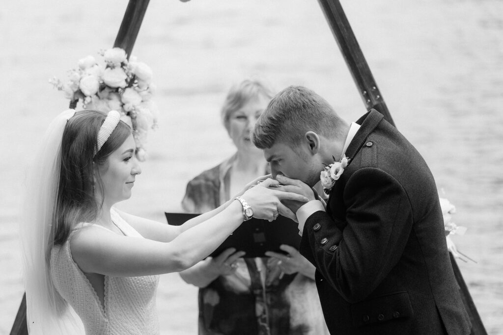 romantic scottish highlands elopement