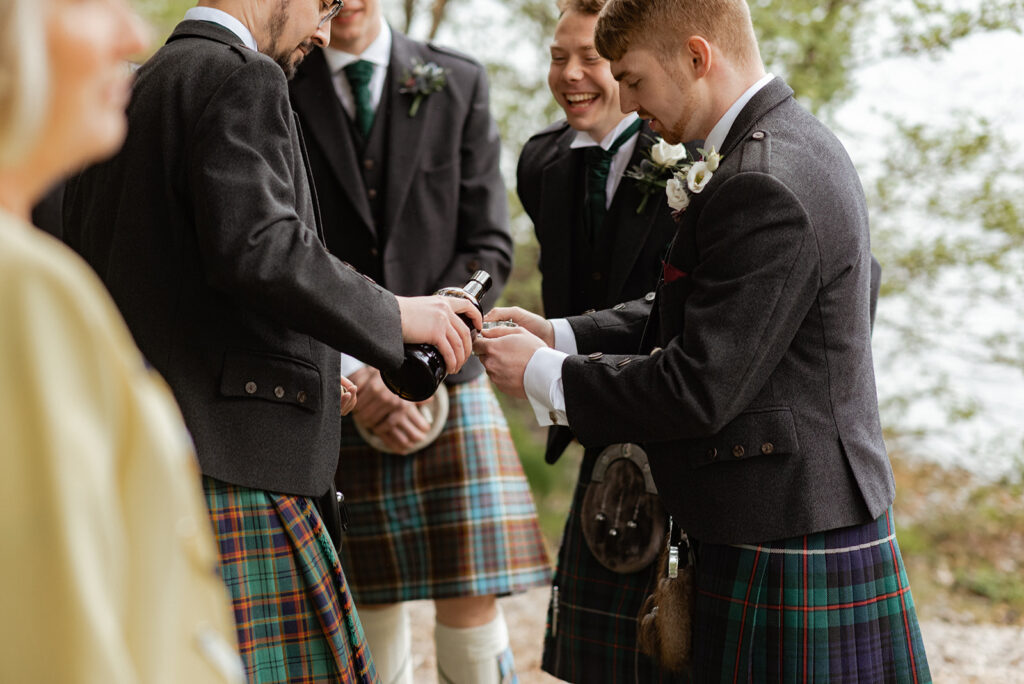 romantic scottish highlands elopement