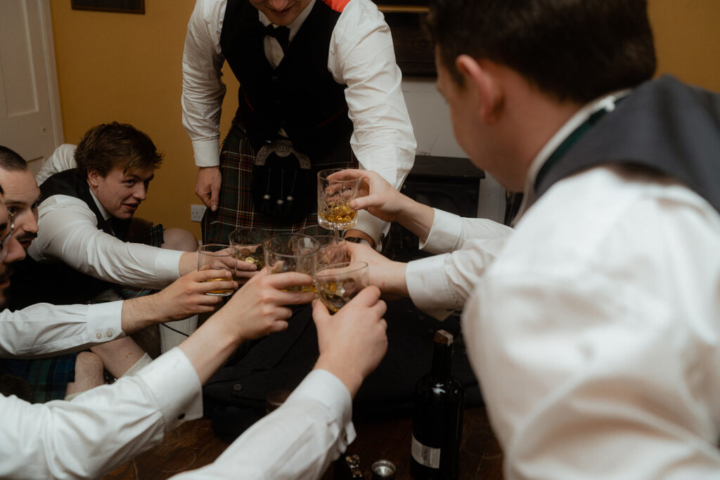 romantic scottish highlands elopement