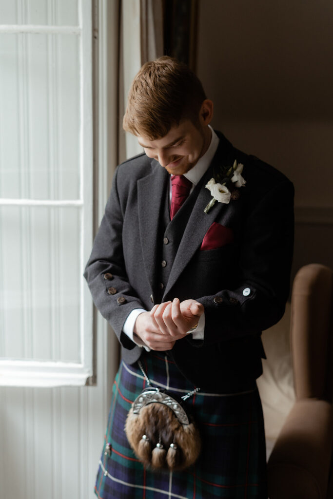 romantic scottish highlands elopement